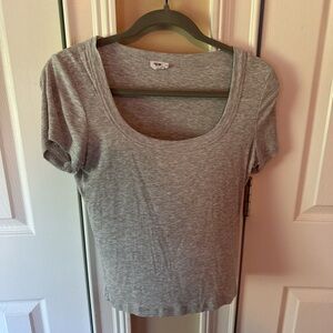 Cotton on Gray Women's Top